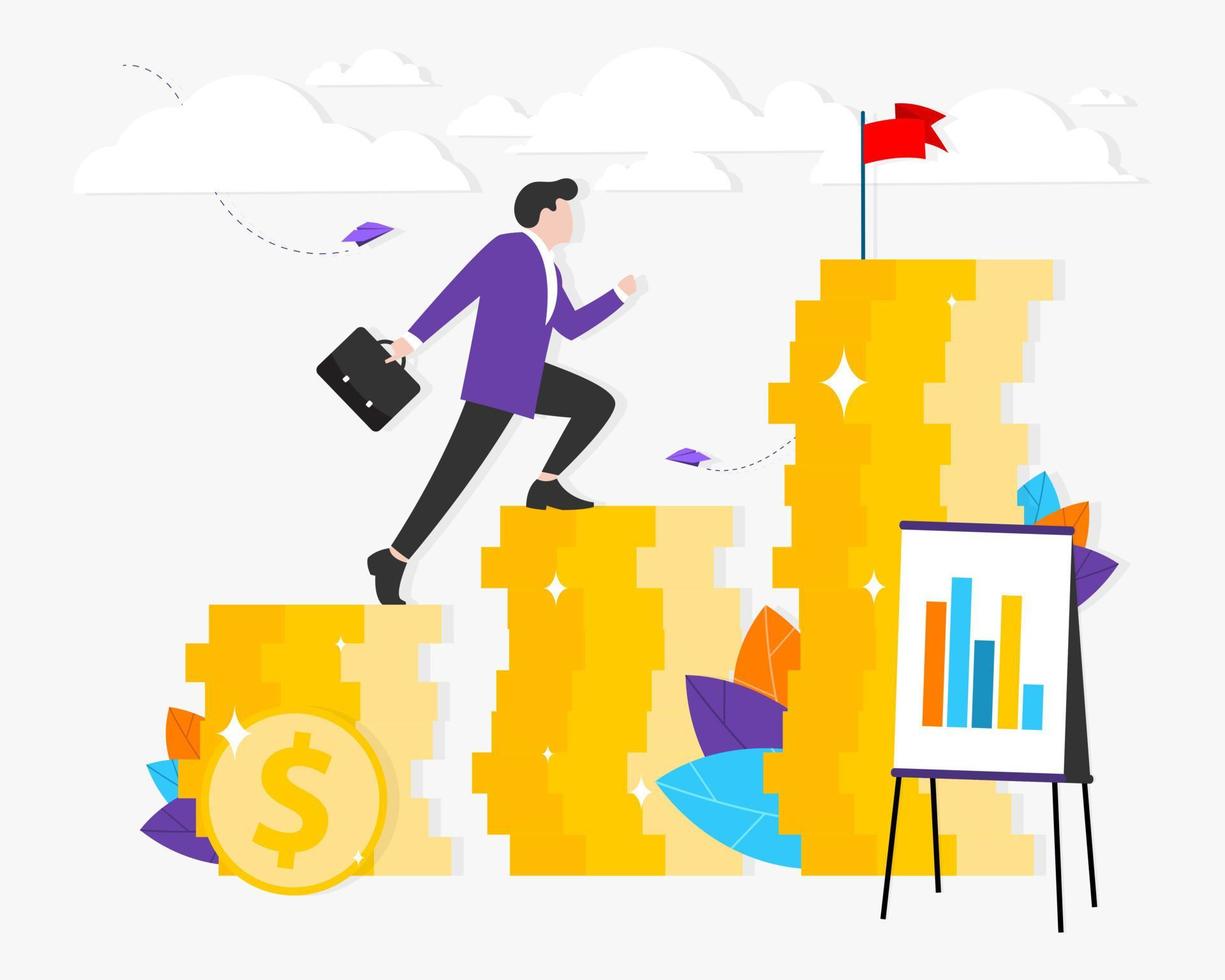 Business concept. vector illustrations, people links of one mechanism, business mechanism, abstract background with gears, people are engaged in business promotion, new ideas and strateg. EPS-10.