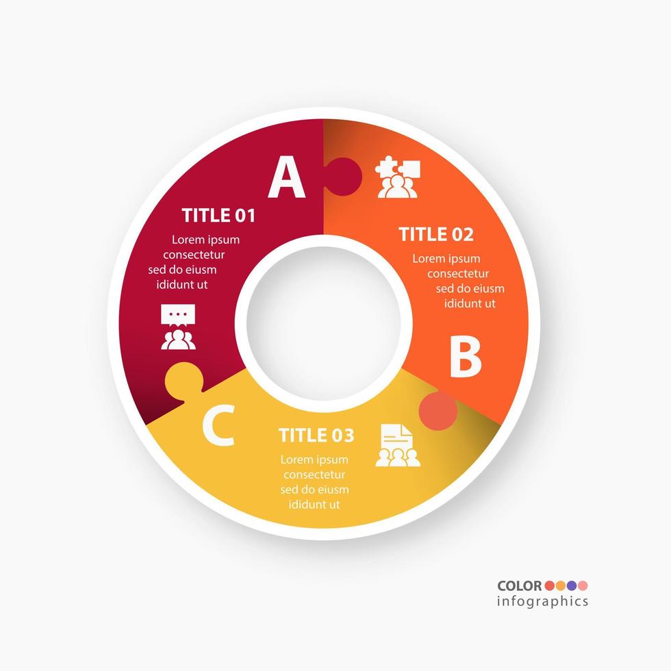 Infographic diagram Page template with four steps or parameters, the scheme of the process. EPS 10 vector