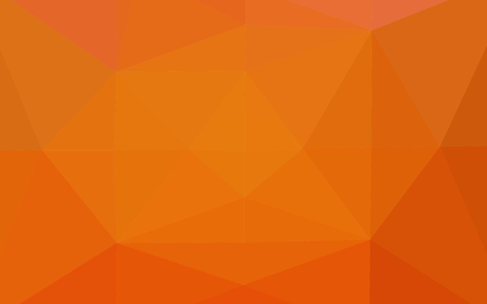 Light Orange vector blurry triangle texture.