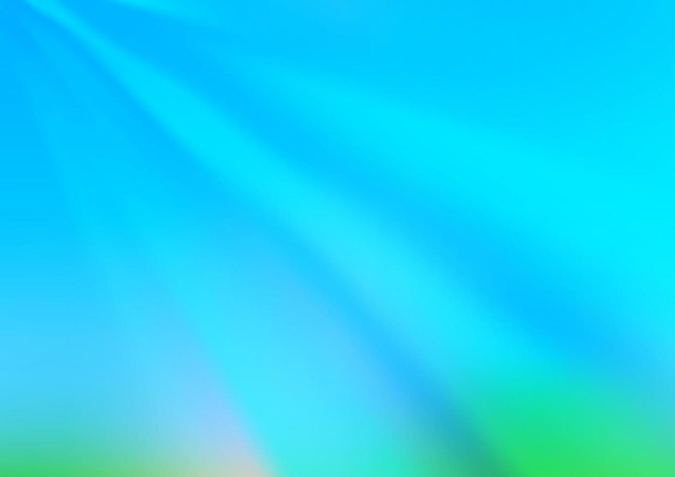 Light Blue, Green vector abstract bokeh pattern.