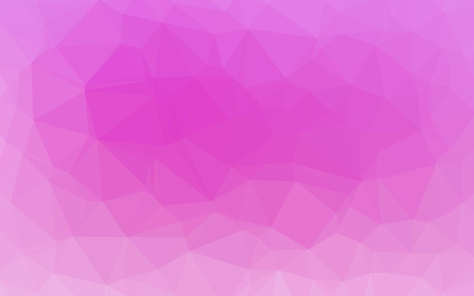 Light Pink vector abstract polygonal cover.