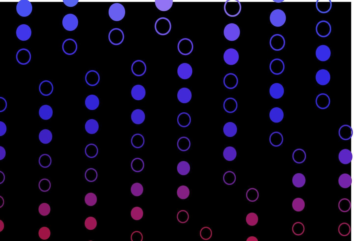 Dark Pink, Blue vector texture with disks.