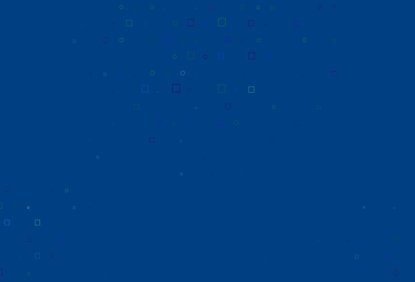 Light Blue, Green vector template with spots, rectangles.