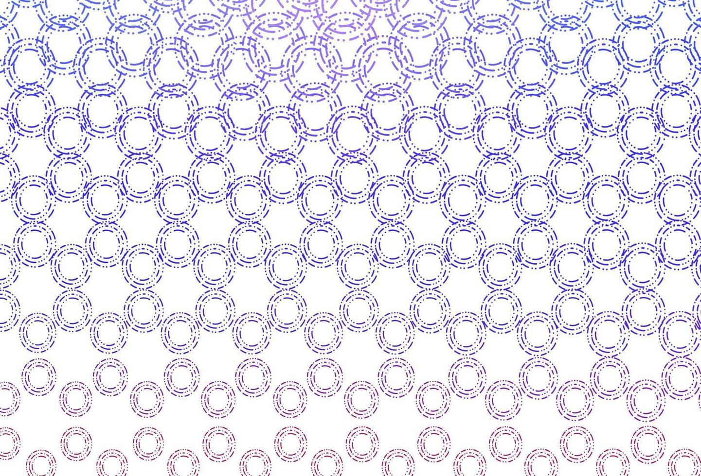 patrón de vector rosa claro, azul con esferas.