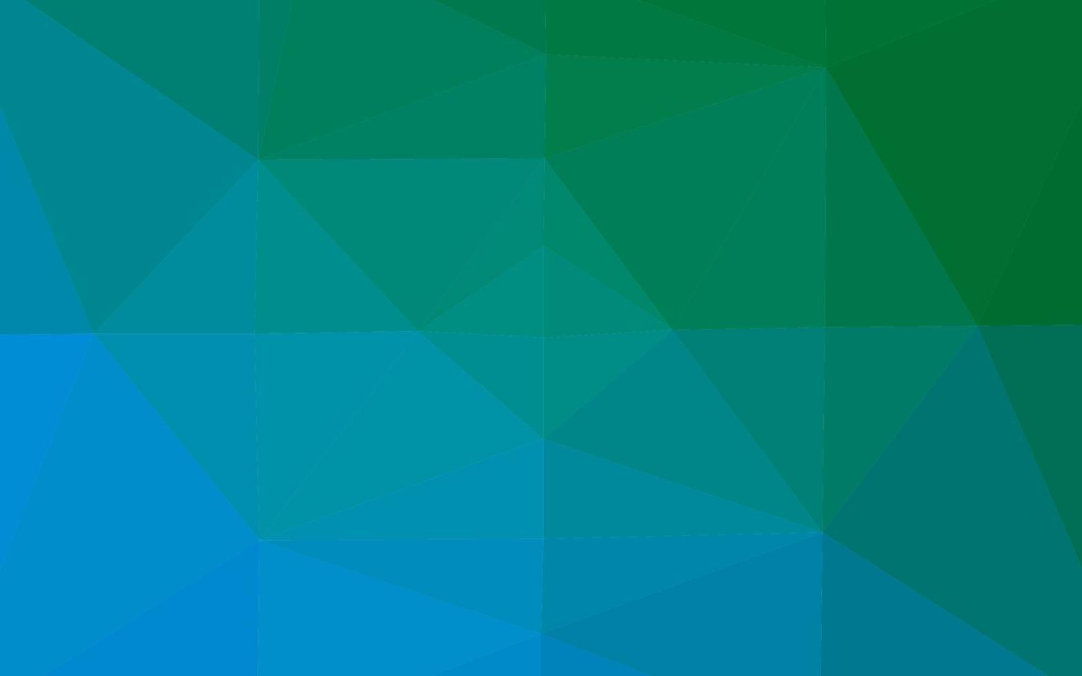 Light Blue, Green vector blurry triangle pattern.