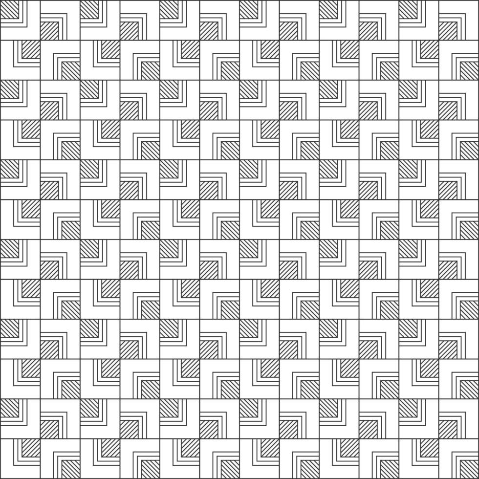 Geometric Figure and Abstract square style lines Pattern Background Design vector