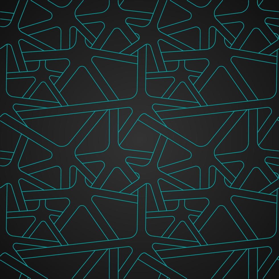 Modern stylish abstract shapes repeating pattern background vector