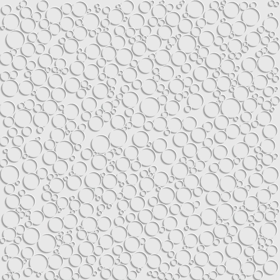 Memphis circle dot pattern background vector