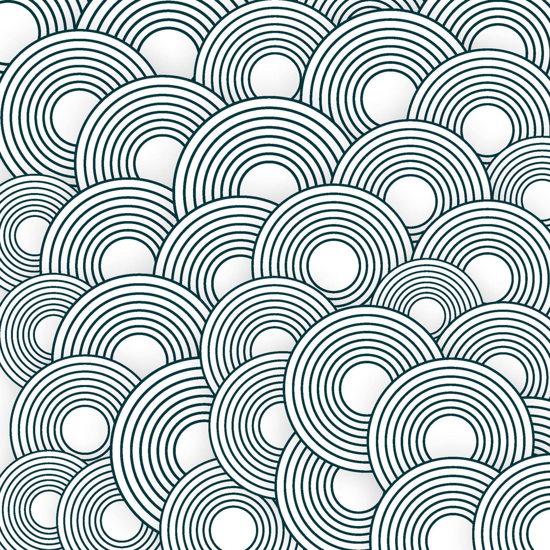 Black and white abstract circle seamless pattern background 23162173