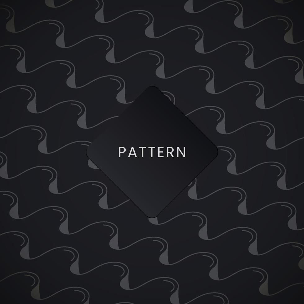 Abstract lines dark geometric seamless pattern background vector