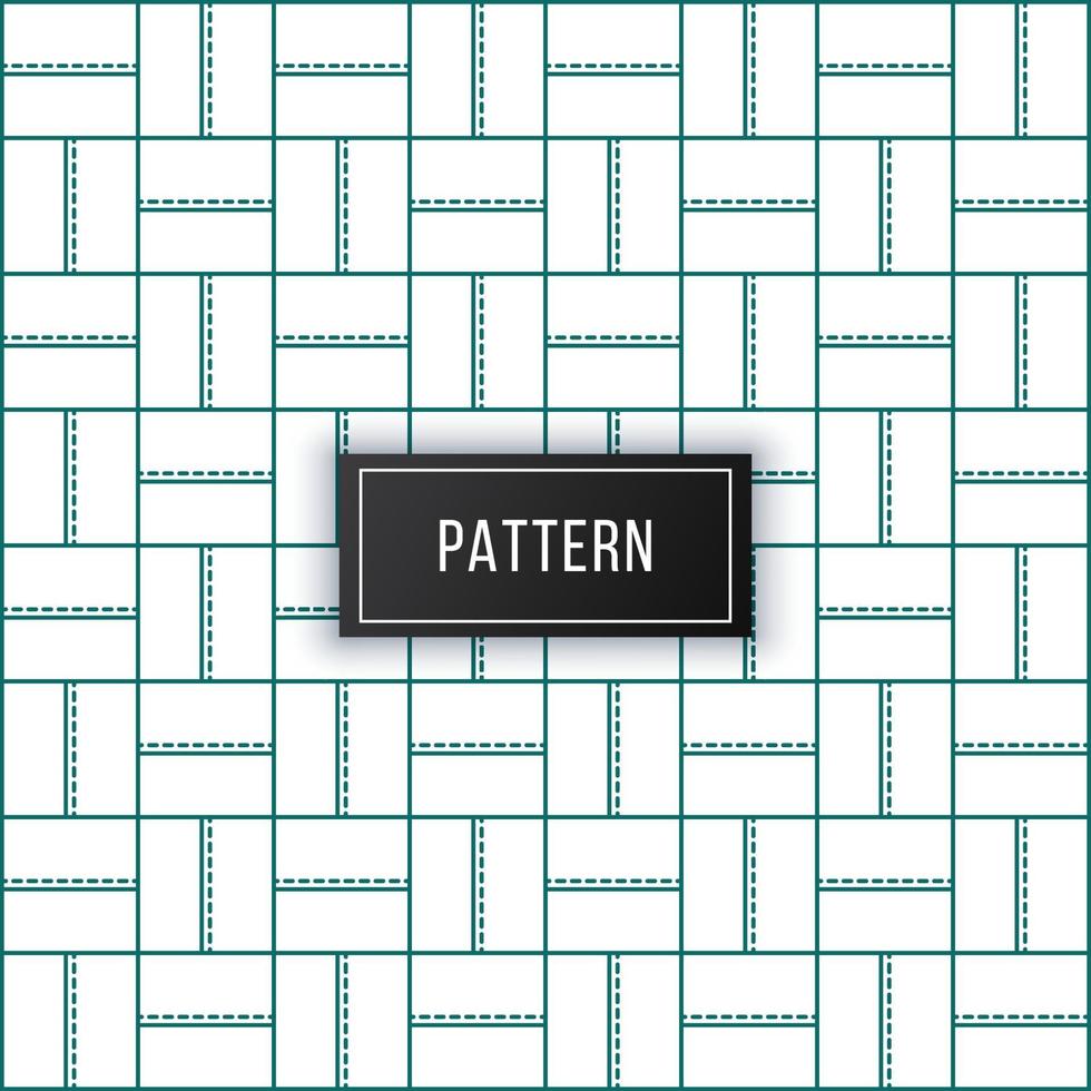 Black and white Brick basket weave pattern background vector