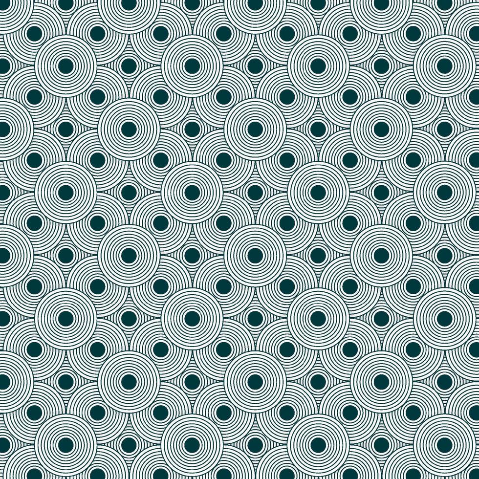 Decorative texture vector background with undulating shapes and circles