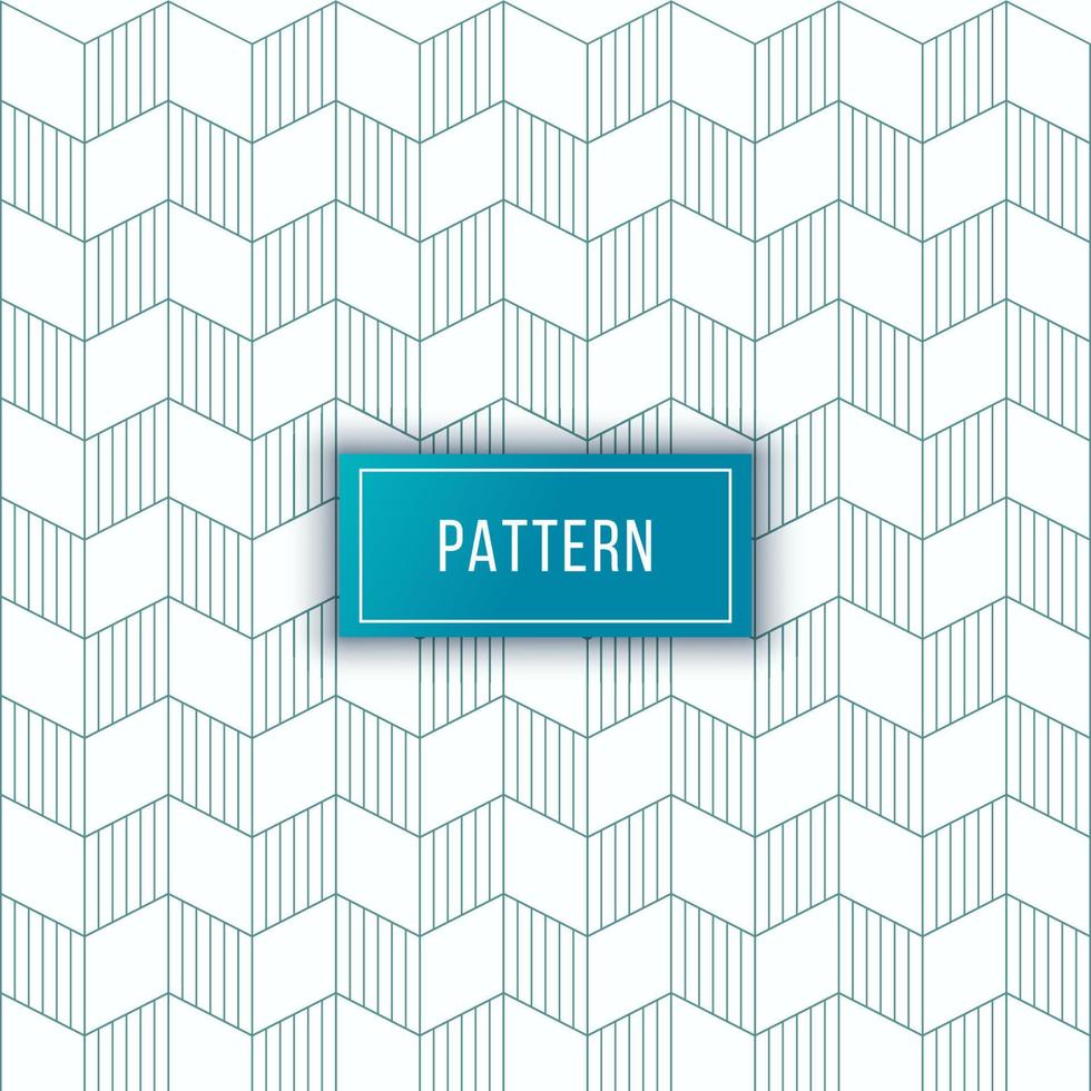 Chevron geometric Pattern with square lines in Linear Grids vector