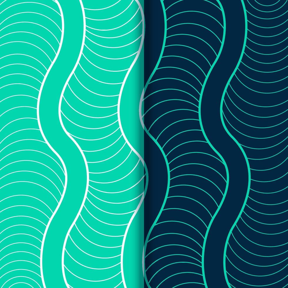 fondo de patrón de líneas de onda abstracta vector