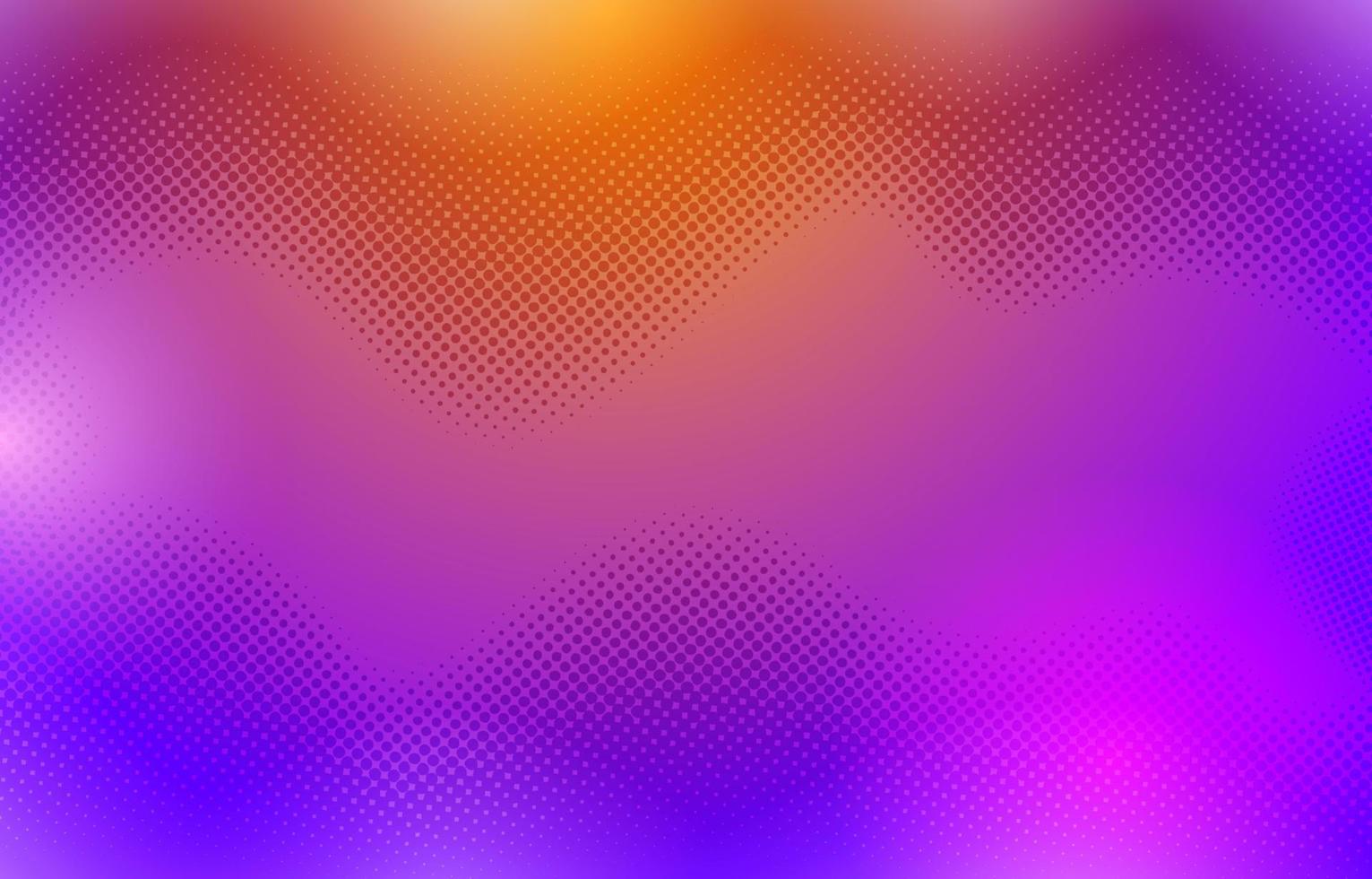 Colorful Halftone Wave Background vector