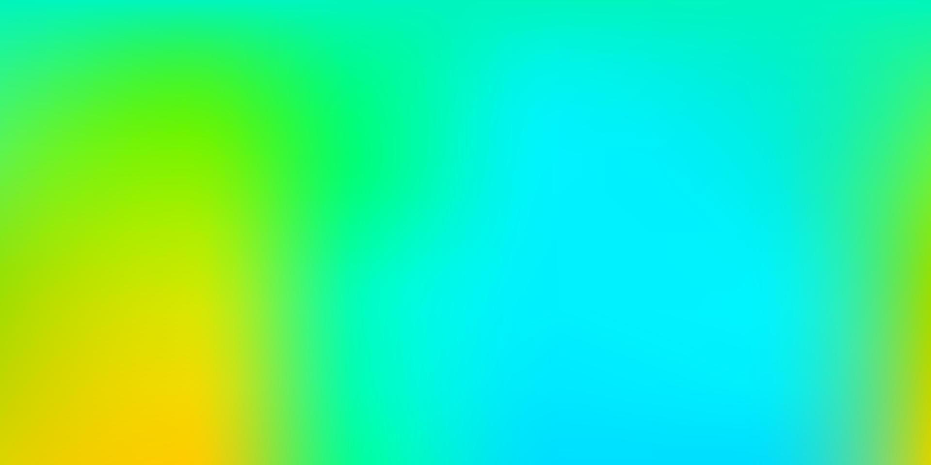 Light Blue, Yellow vector gradient blur layout.