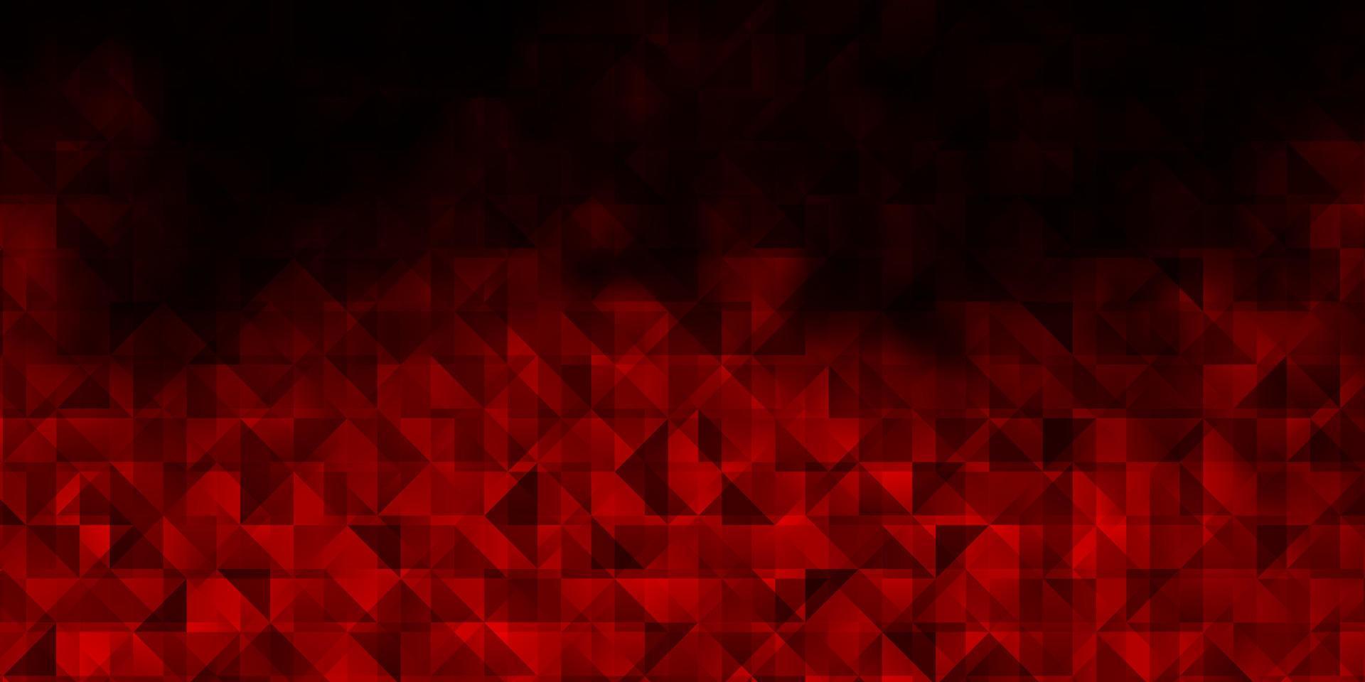 Dark Red vector pattern with polygonal style.