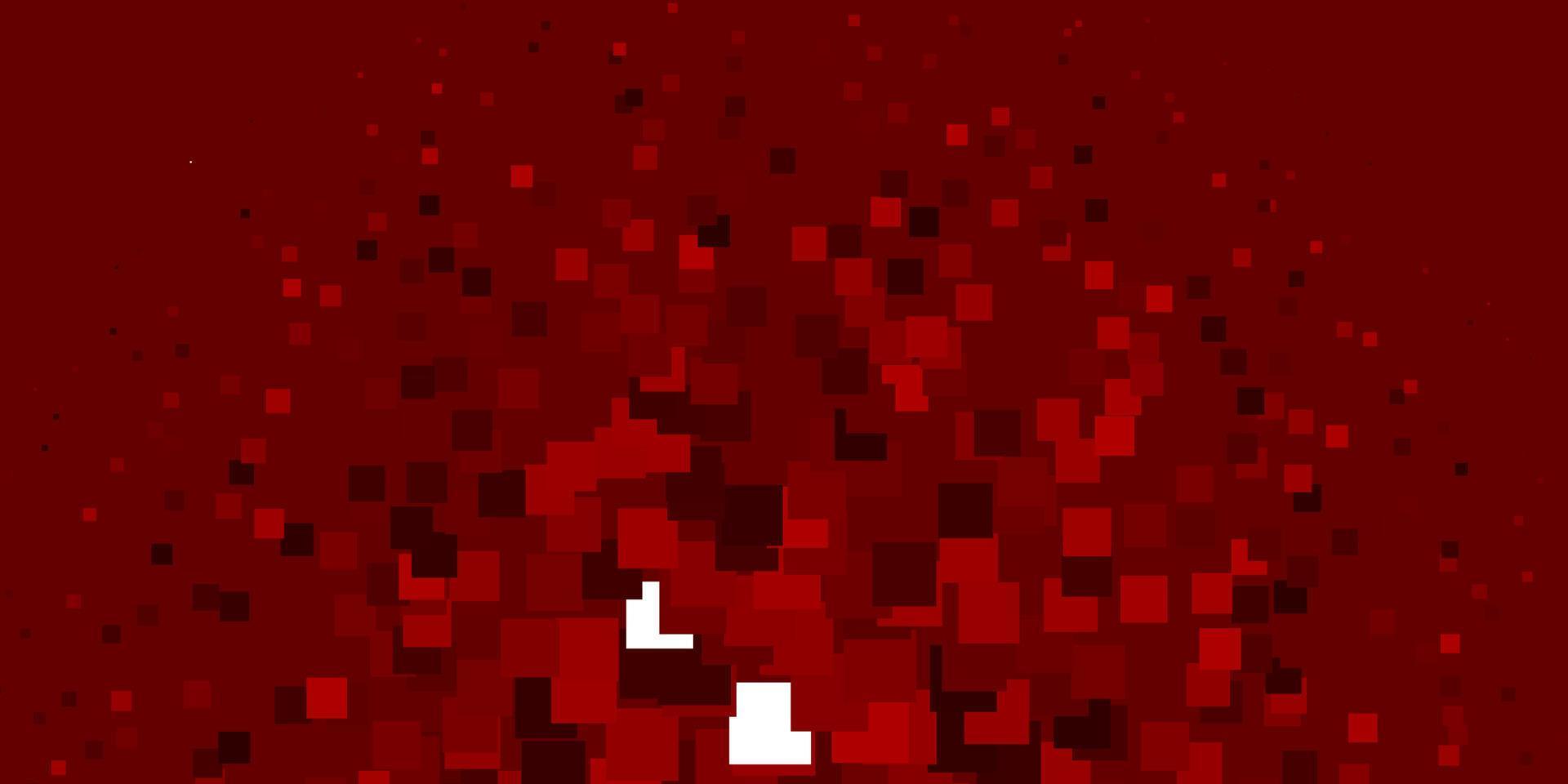 Light Red vector pattern in square style.