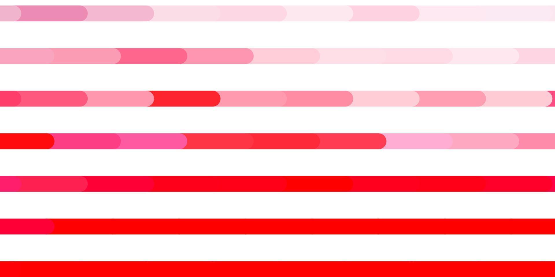 Light Red vector pattern with lines.