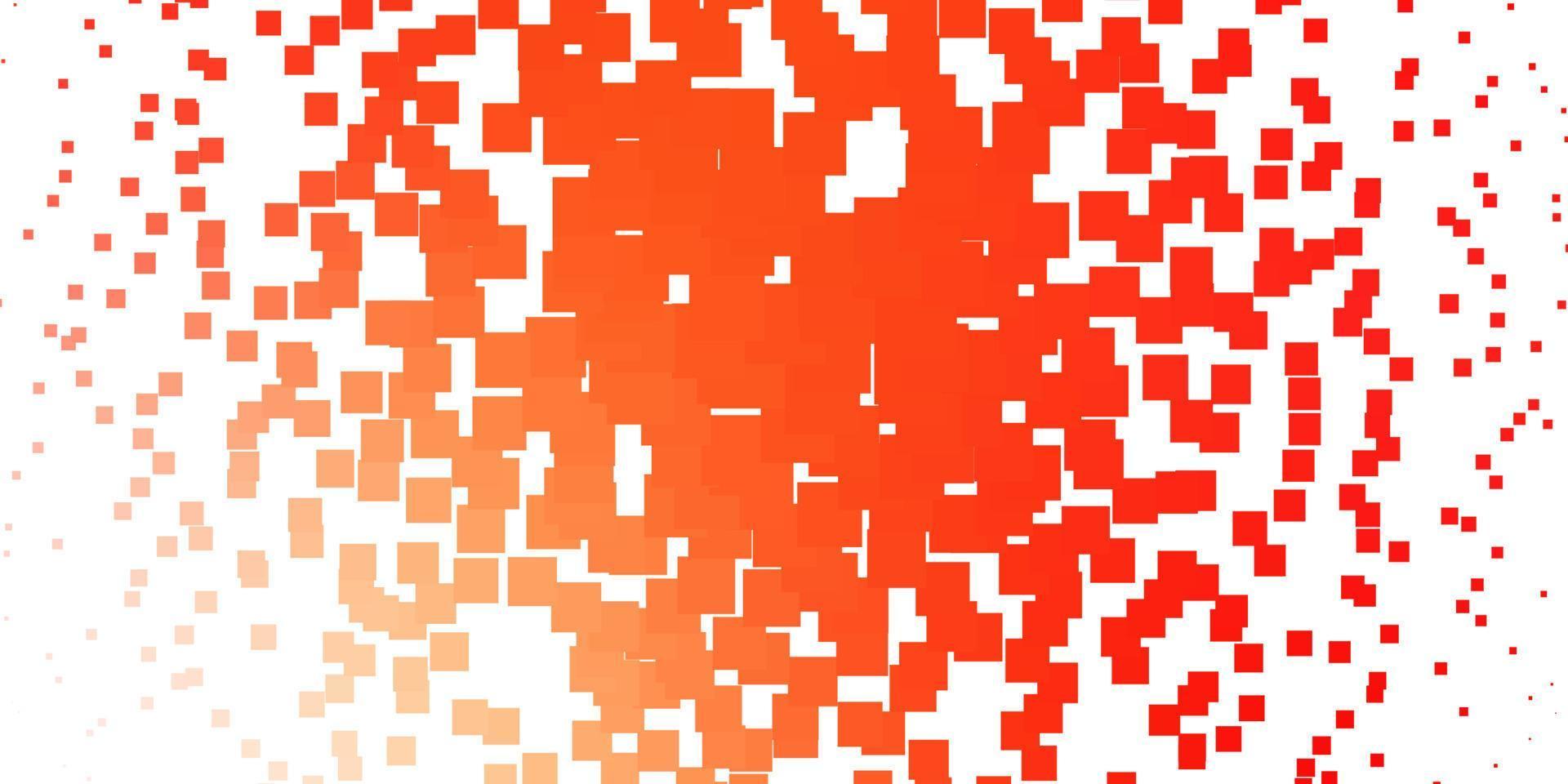 Light Red, Yellow vector backdrop with rectangles.