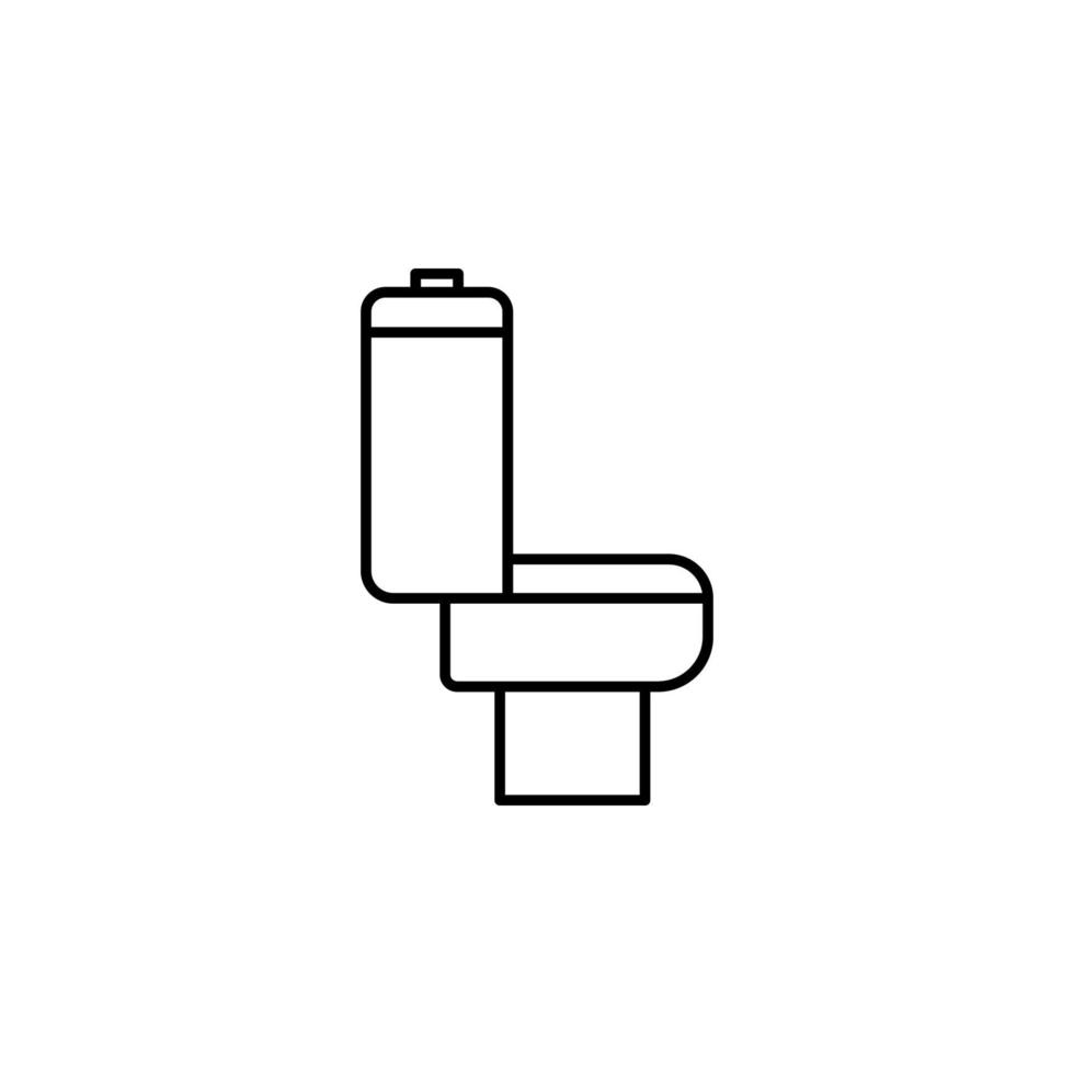 toilet vector icon illustration