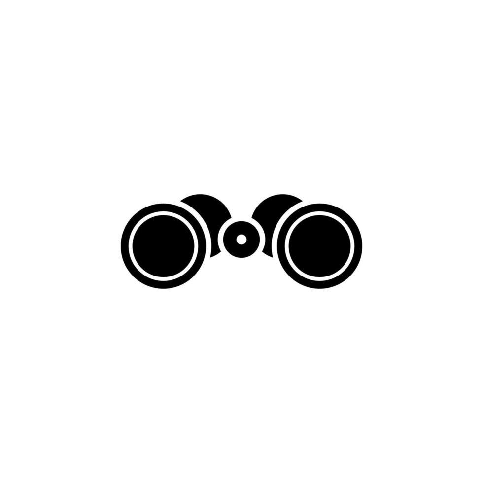 binoculars vector icon illustration