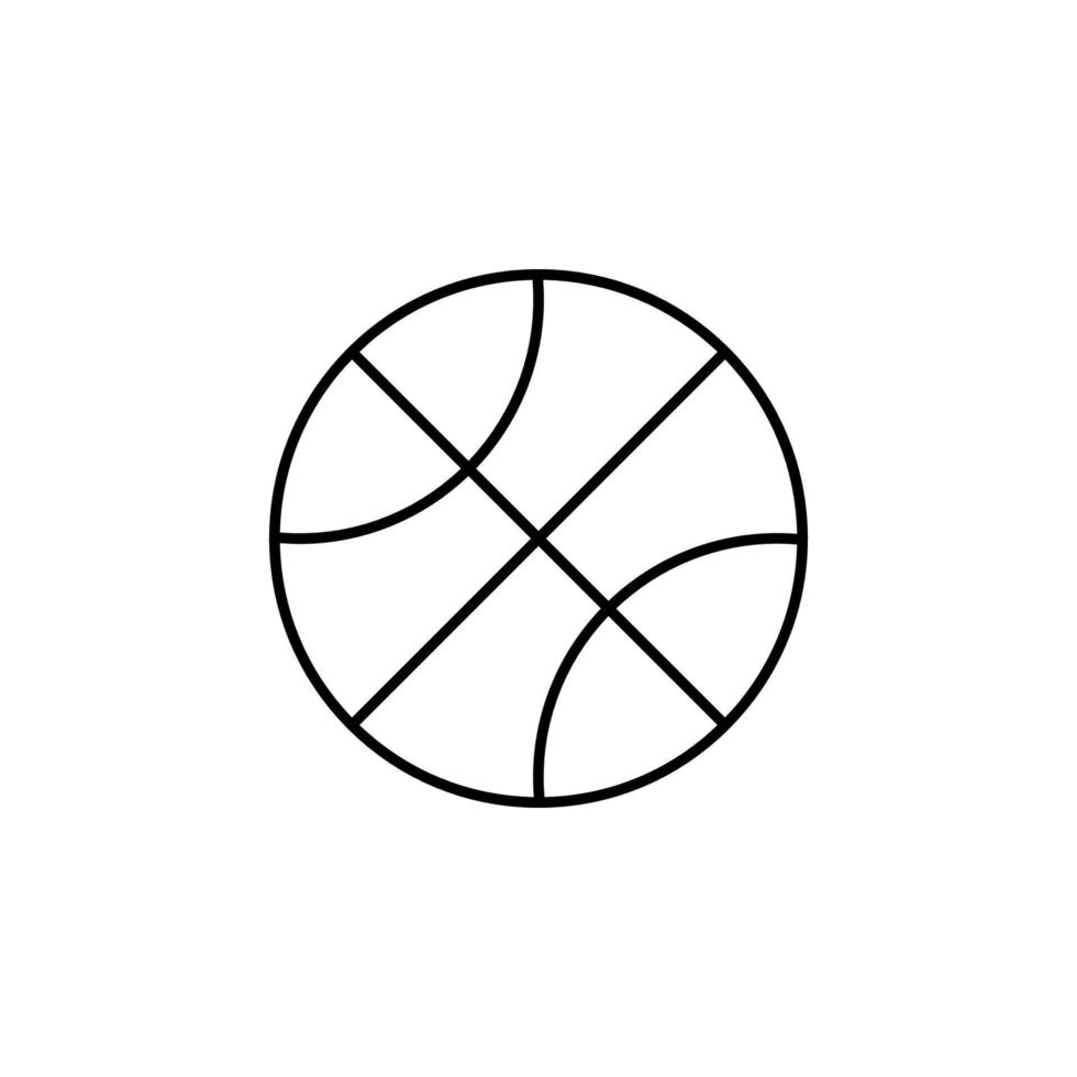 baloncesto vector icono ilustración