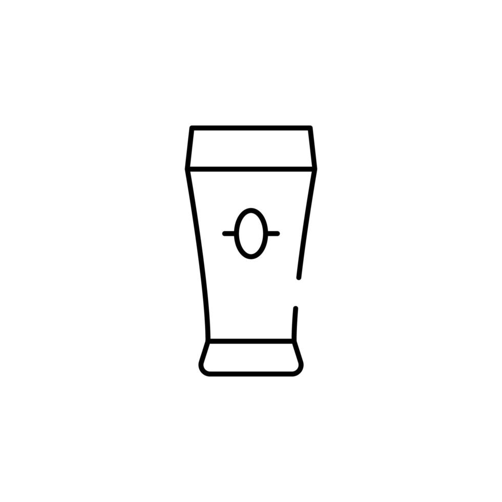 pint vector icon illustration