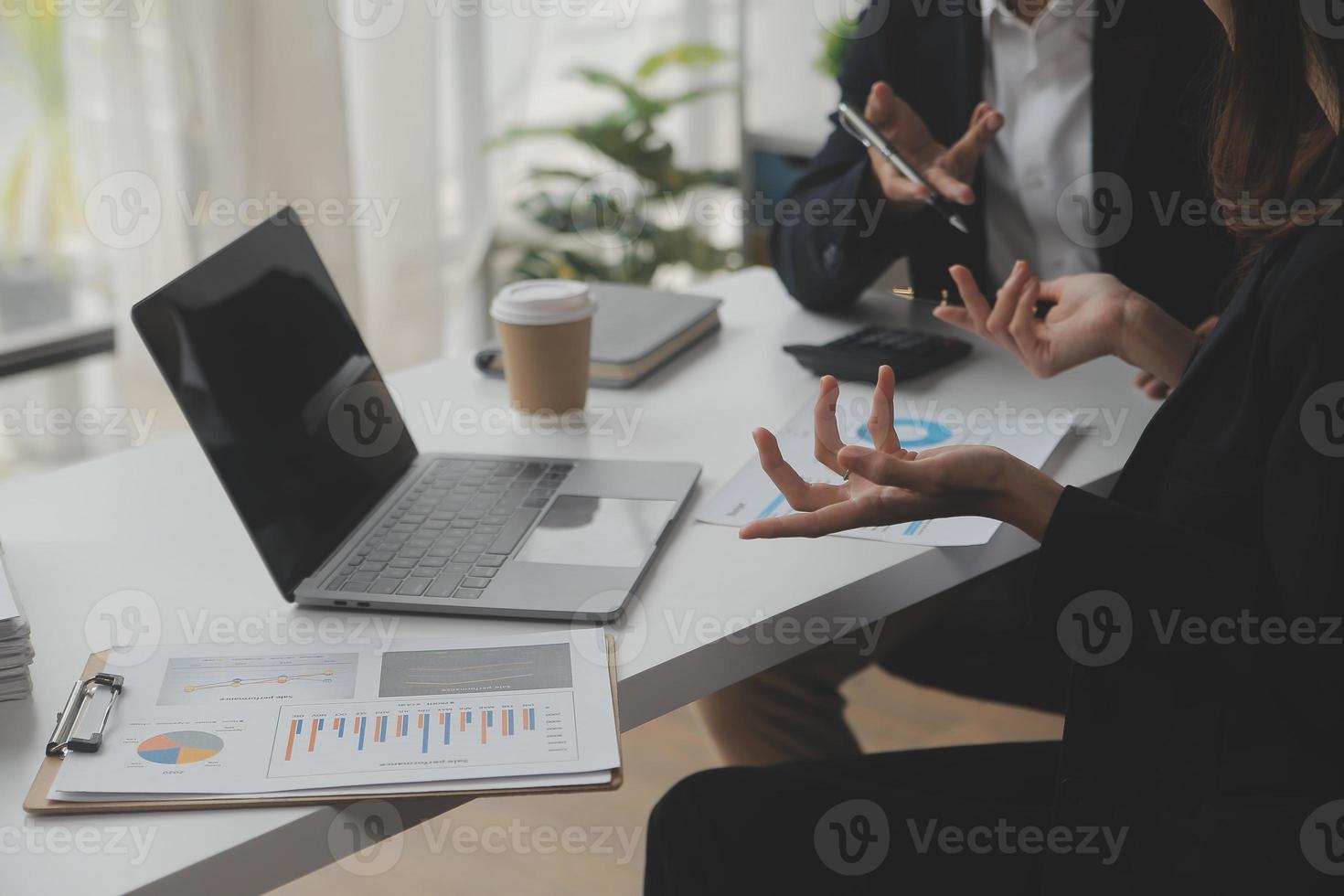 Business Documents, Auditor businesswoman checking searching document legal prepare paperwork or report for analysis TAX time,accountant Documents data contract partner deal in workplace office photo