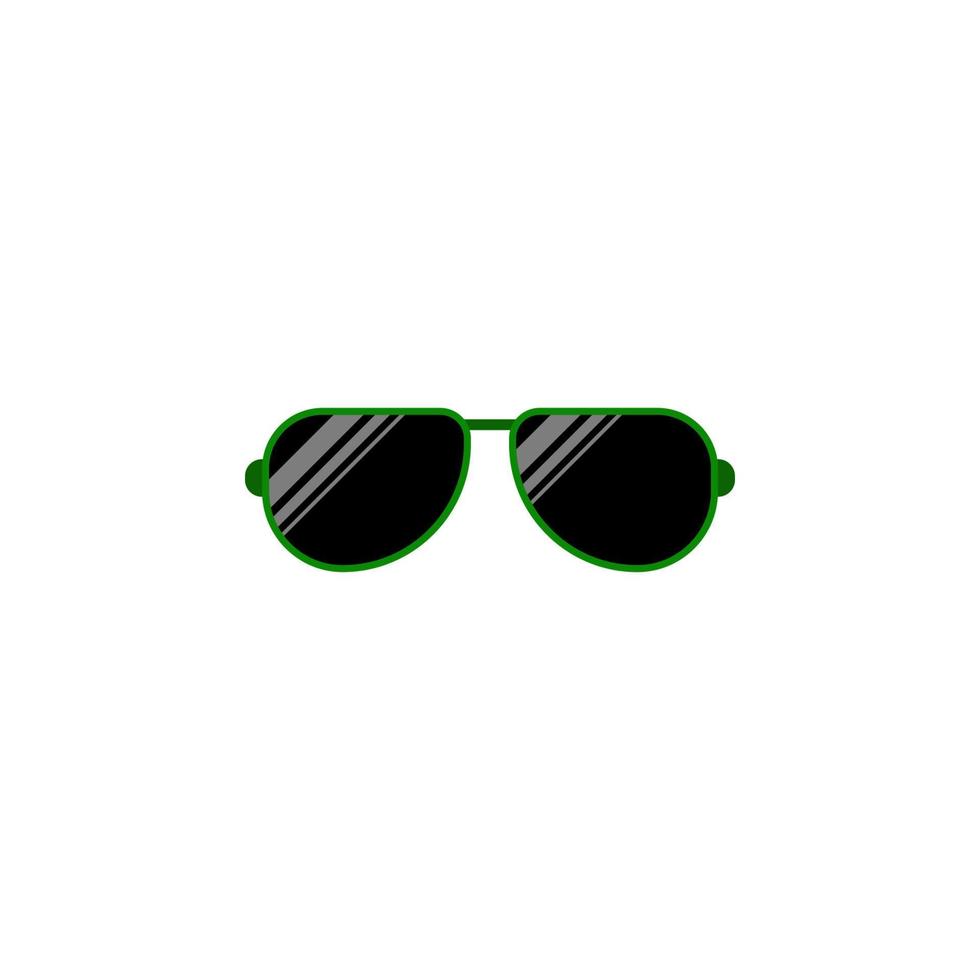 sunglasses colored vector icon illustration