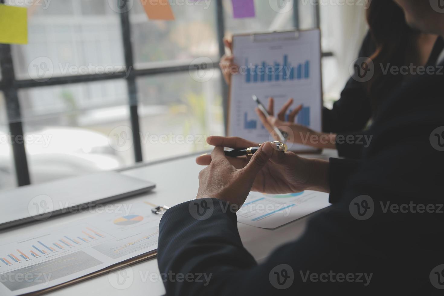 Business Documents, Auditor businesswoman checking searching document legal prepare paperwork or report for analysis TAX time,accountant Documents data contract partner deal in workplace office photo