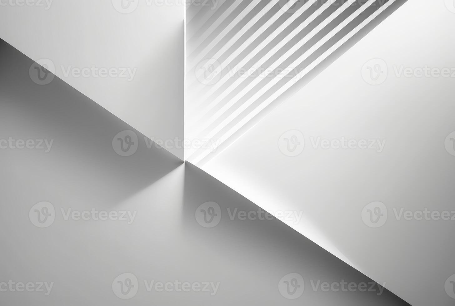 White grey minimal striped background. photo