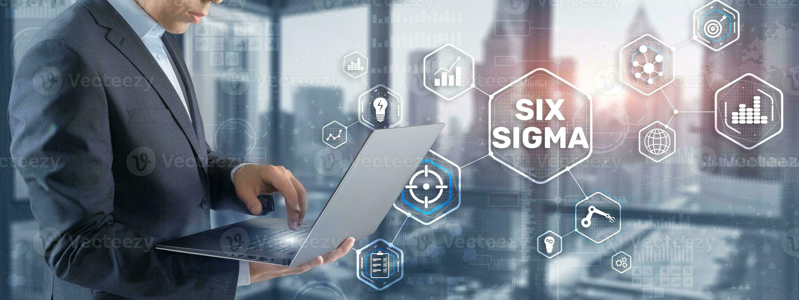 Six sigma - set of techniques and tools for process improvement 2021 photo