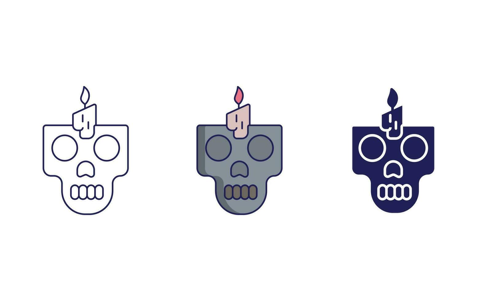 Candle vector icon