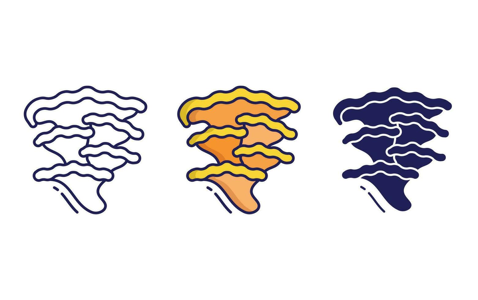 hen of the woods vector icon