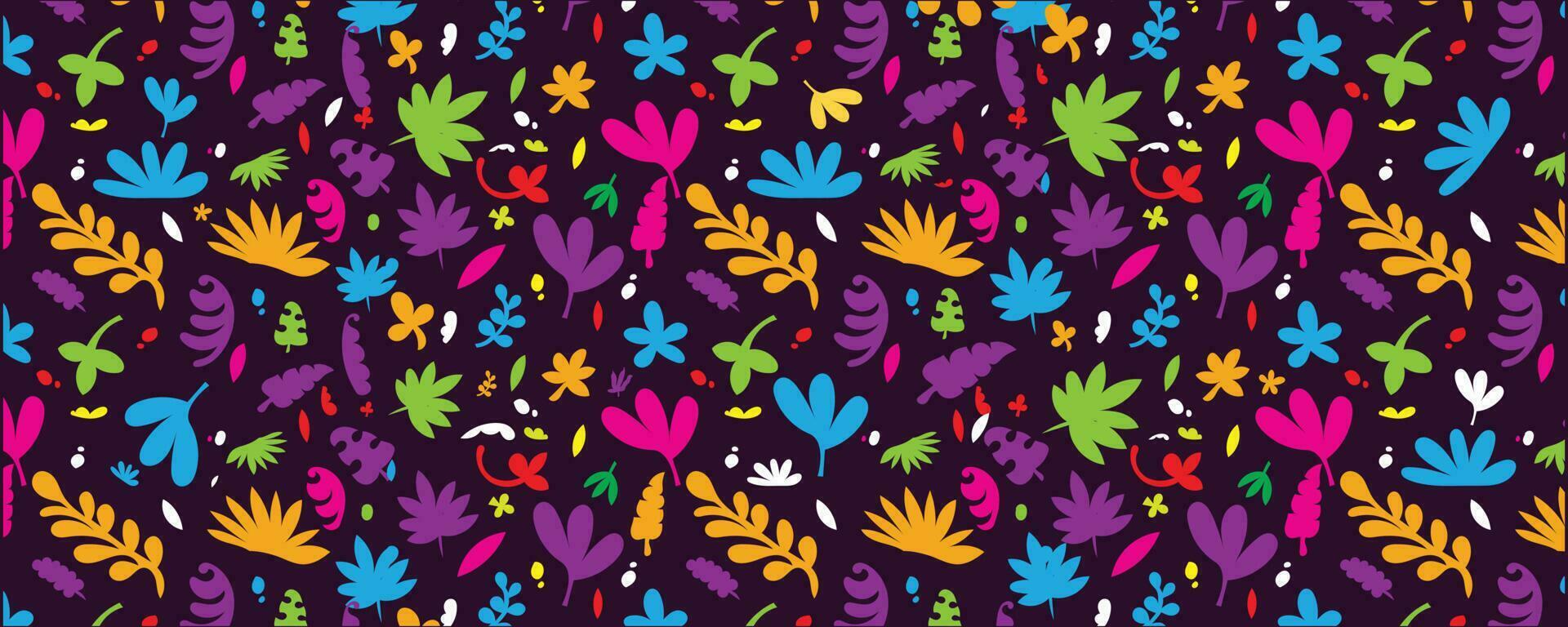 colorful abstract pattern for decoration, fabric print and wallpaper vector