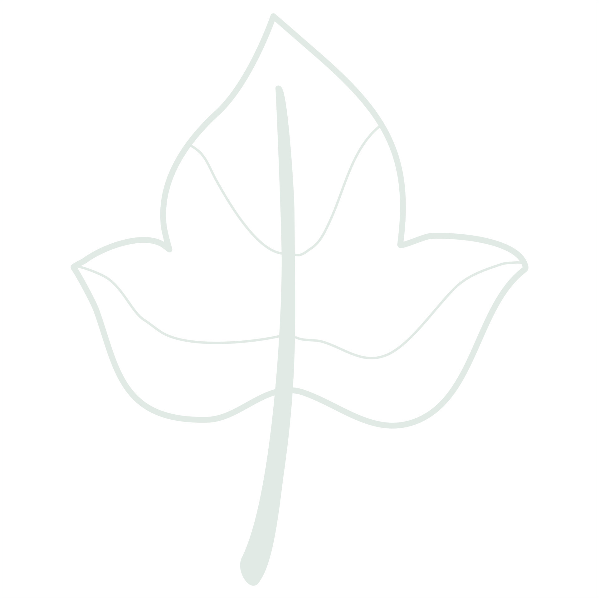 Line art leaf 23166574 Vector Art at Vecteezy