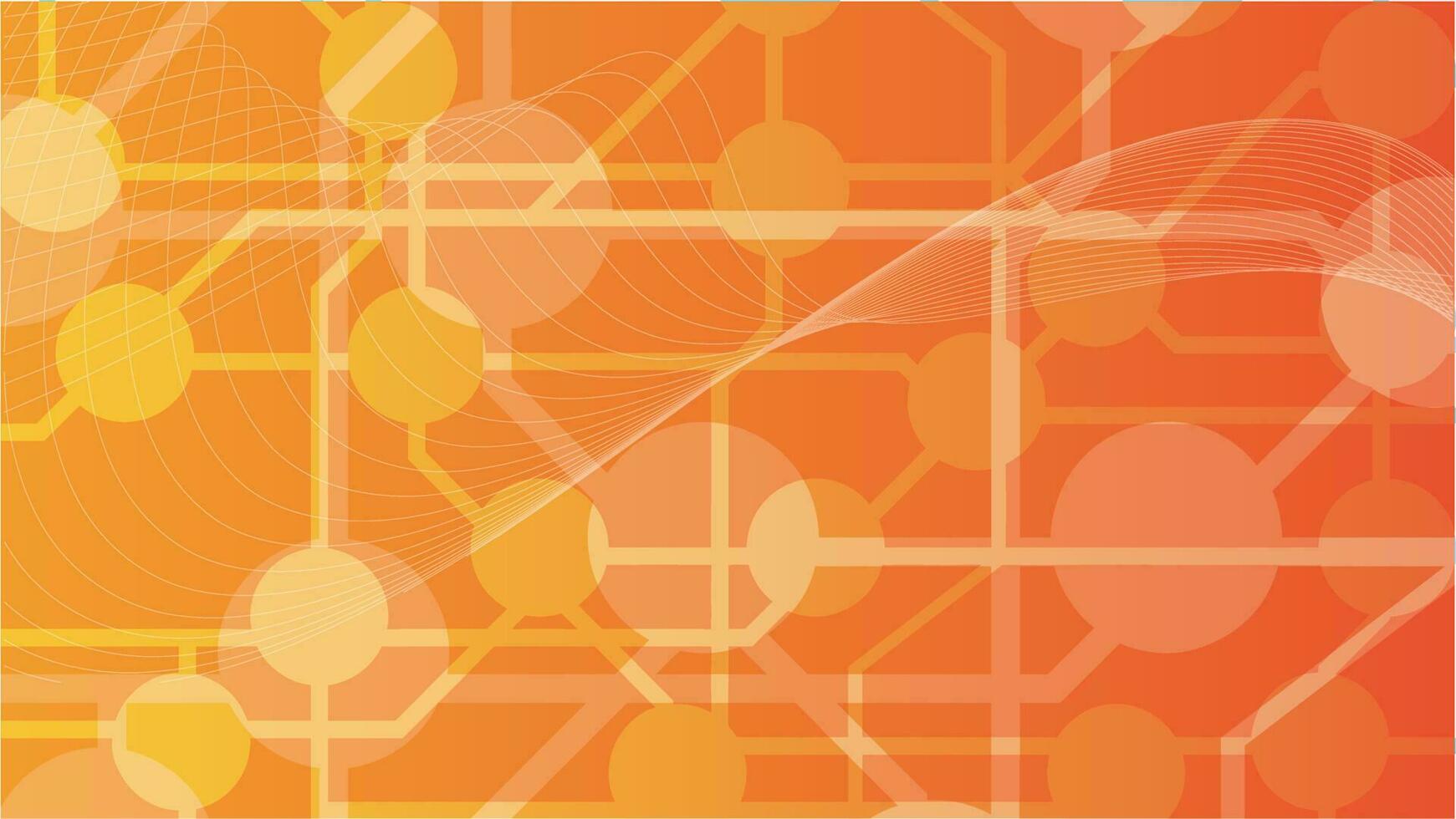 Abstract Tech Background Design, Isolated Background. vector