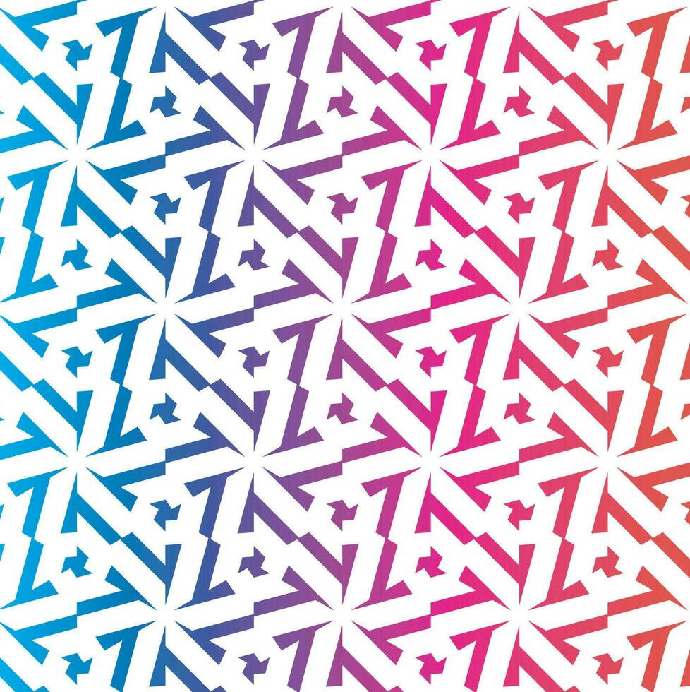 Colorful Floral Pattern Art, Isolated Background. vector