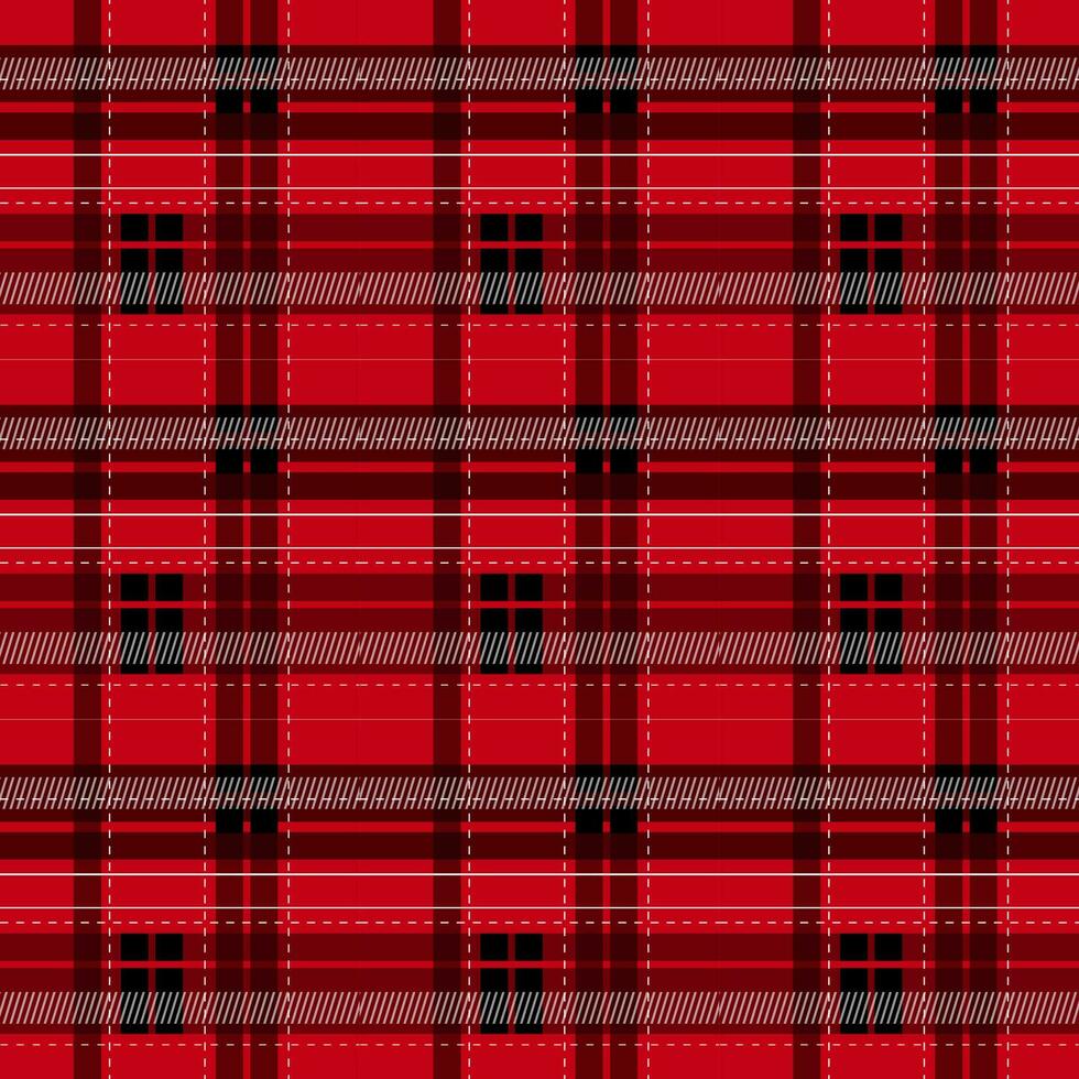 Set Tartan Plaid Scottish Seamless Pattern. Flat textile fabric pattern ornament design. Texture from tartan, plaid, tablecloths, shirts, clothes, dresses, bedding, blankets and other textile. vector