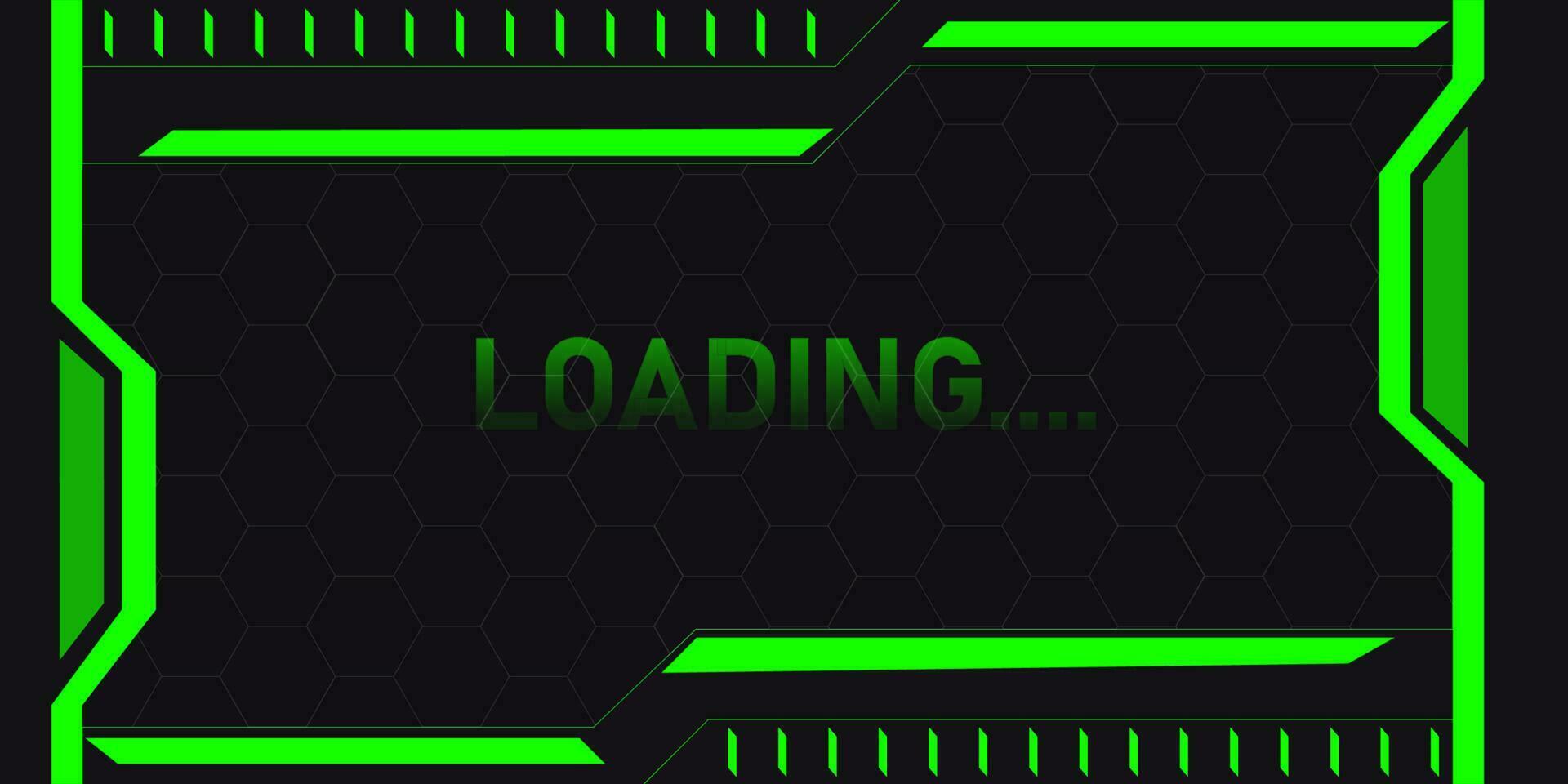 Abstract futuristic black and green gaming background with modern esport shapes vector