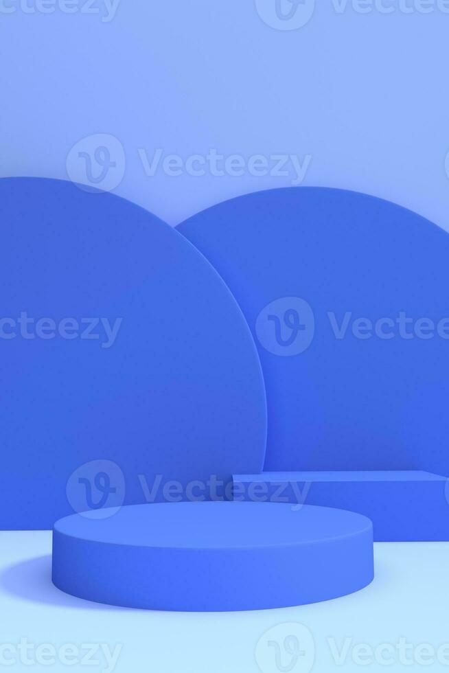 3d product podium scene background minimal abstract geometric object for cosmetic display square and portrait stories social media post. with podiums. stand for showing 3d cosmetic product photo