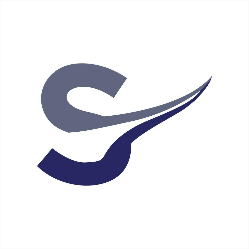 Letter s logo vector