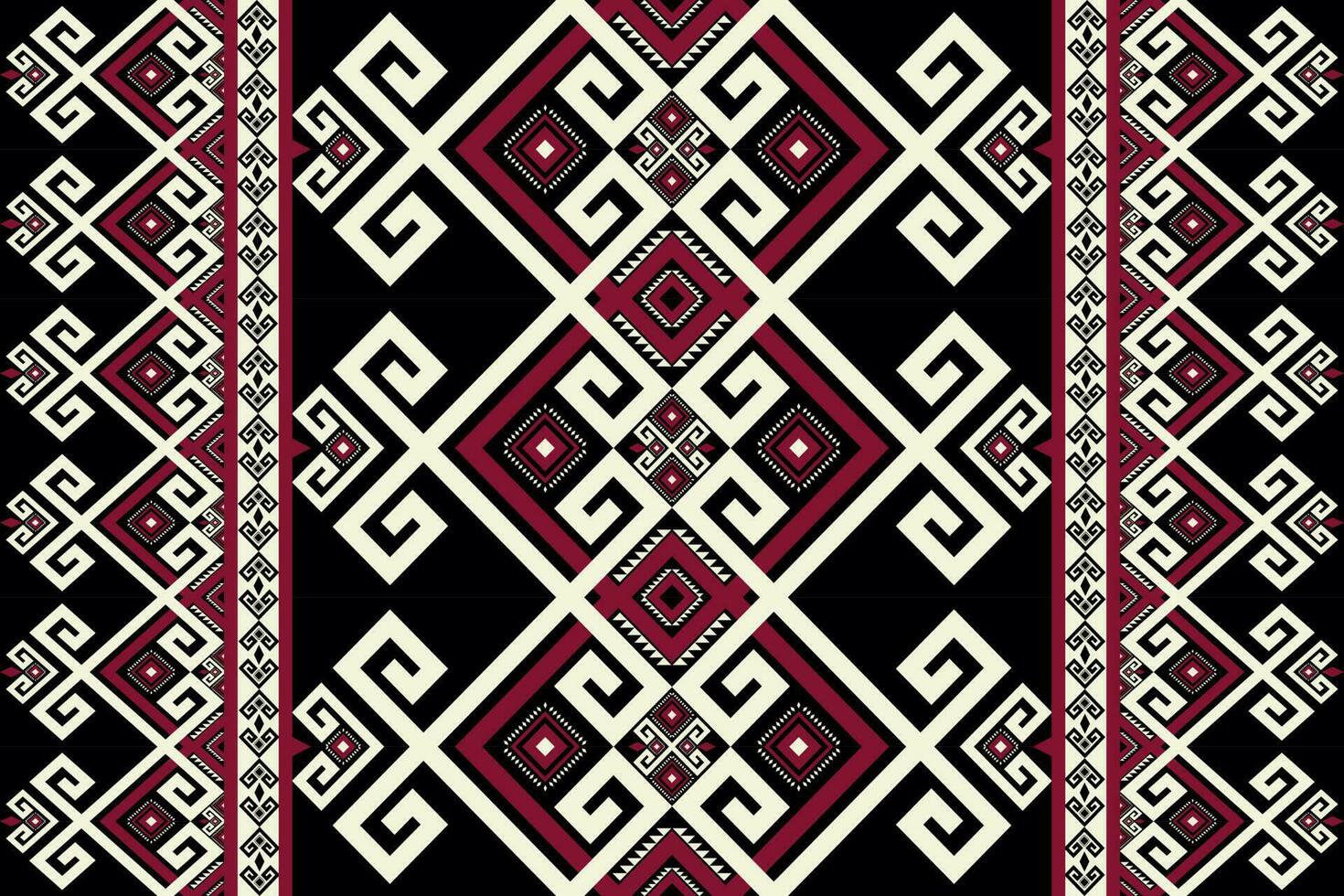 Home flooring decorations ethnic geometric pattern design. Aztec Kilim geometric shape seamless pattern. Traditional ethnic pattern use for carpet, rug, mat, tapestry, other textile elements. vector