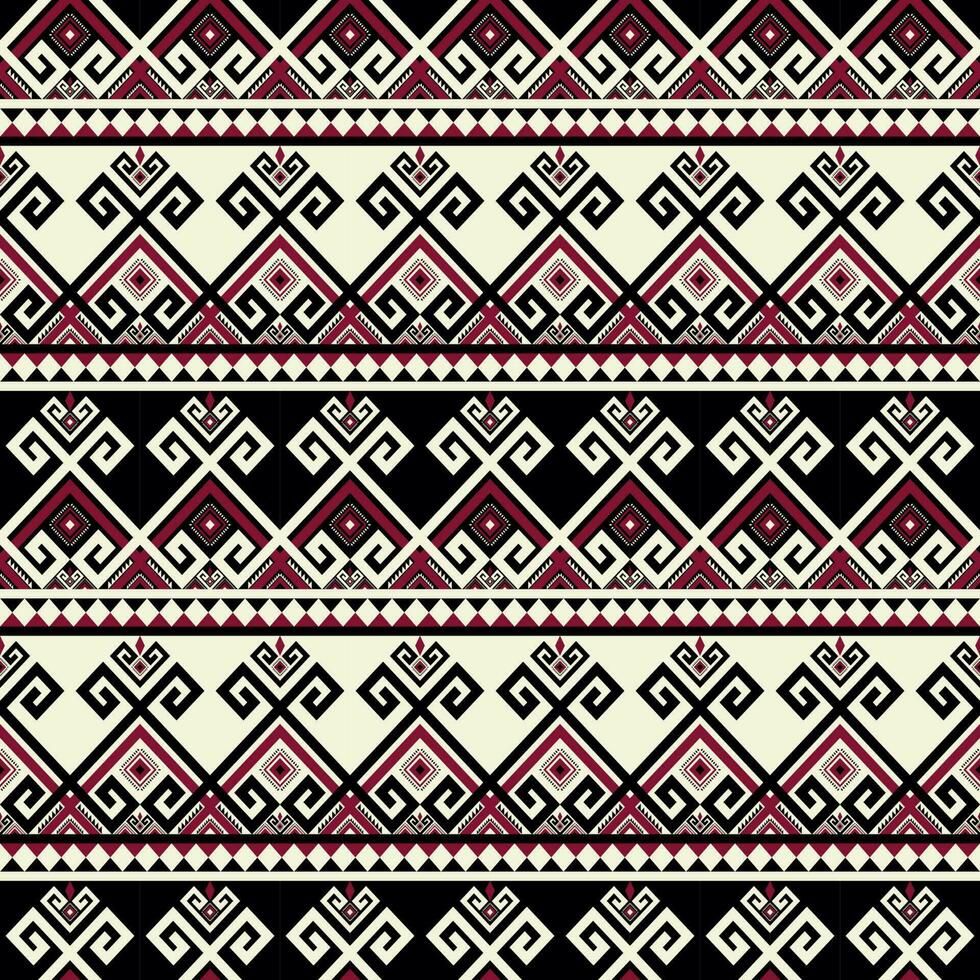 Ethnic geometric stripes pattern. Aztec Kilim geometric stripes seamless pattern. Traditional ethnic pattern use for fabric, textile, home decoration elements, upholstery, wrapping. vector
