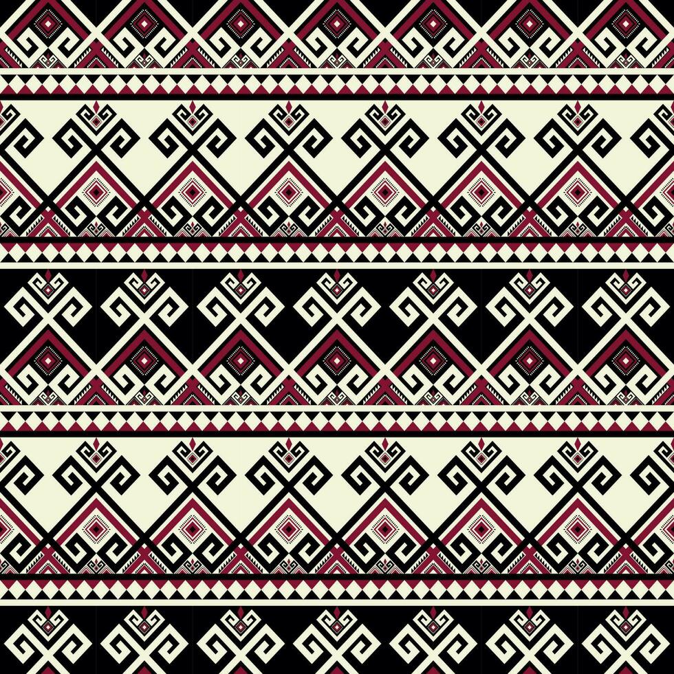 Ethnic geometric stripes pattern. Aztec Kilim geometric stripes seamless pattern. Traditional ethnic pattern use for fabric, textile, home decoration elements, upholstery, wrapping. vector