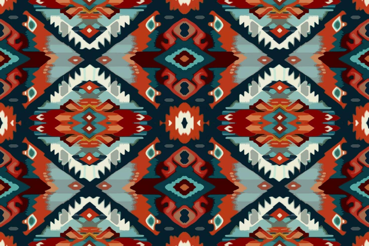 Ikat geometric folklore ornament colorful background. Abstract graphic ethnic traditional folk stripes antique tribal line. Modern elegant minimal retro style. Design for fabric texture textile print. vector