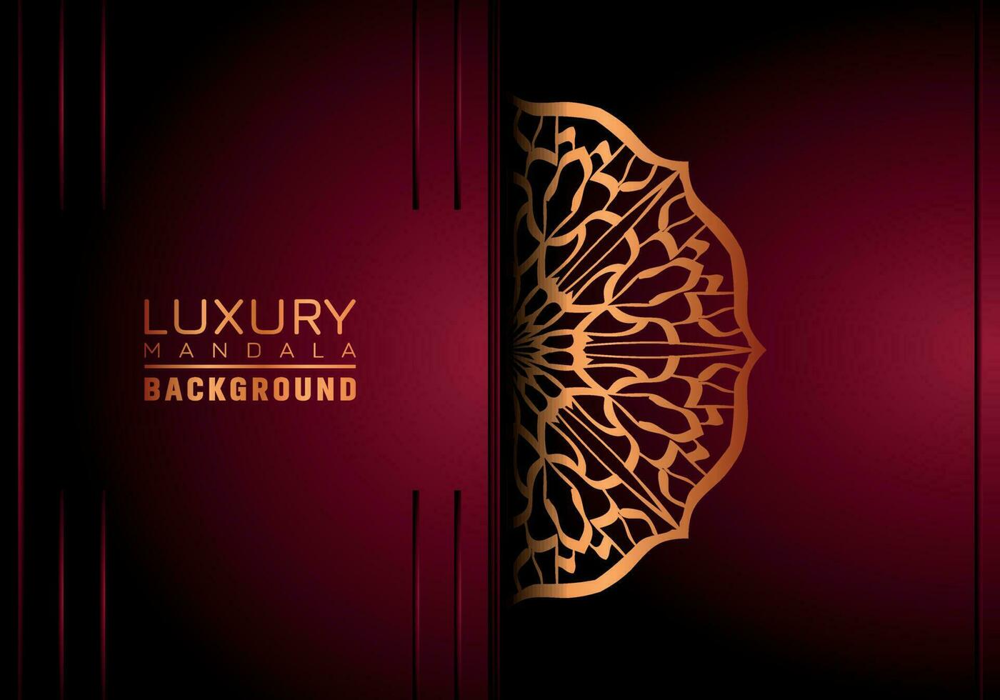 Luxury mandala background ornamental, arabesque style With Golden Arabesque Pattern Style. Decorative Mandala Ornament For Print, Brochure, Banner, Cover, Poster, Invitation Card vector