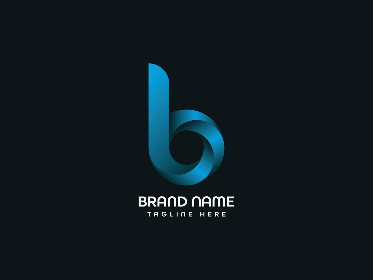 b letter logo vector