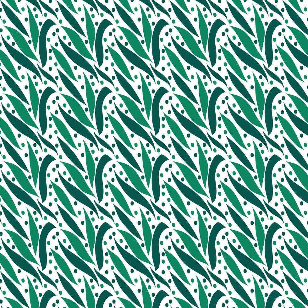 Seamless floral pattern with twigs. Botanical background, repeating prints. Blooming herbs texture design for your design. Hand drawn vector illustration